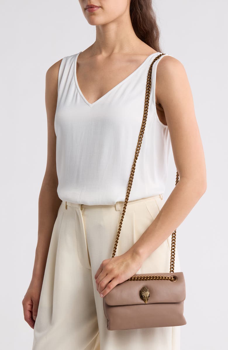 Kurt Geiger London Mini Kew Leather Crossbody Bag, Alternate, color,