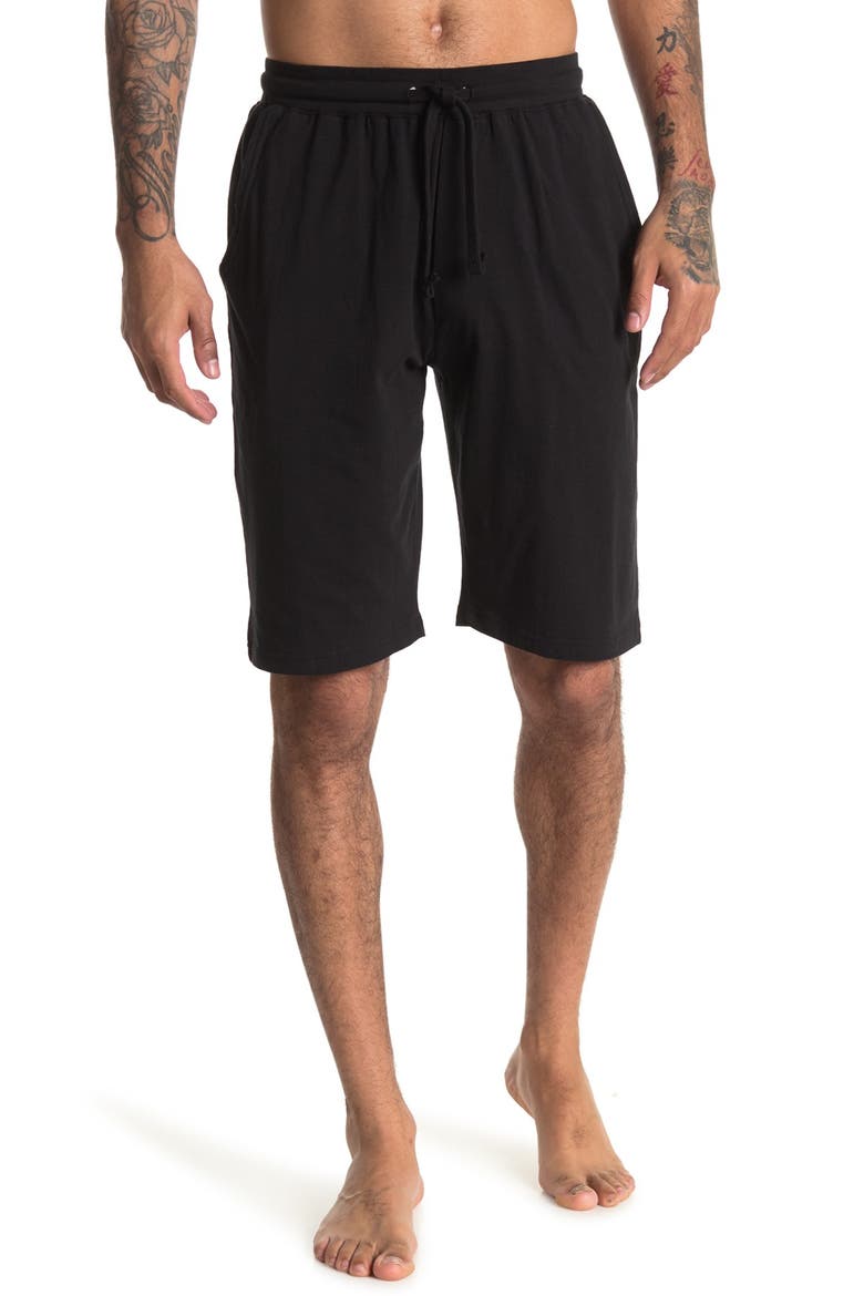 Lightweight Knit Joggers, Main, color, BLACK