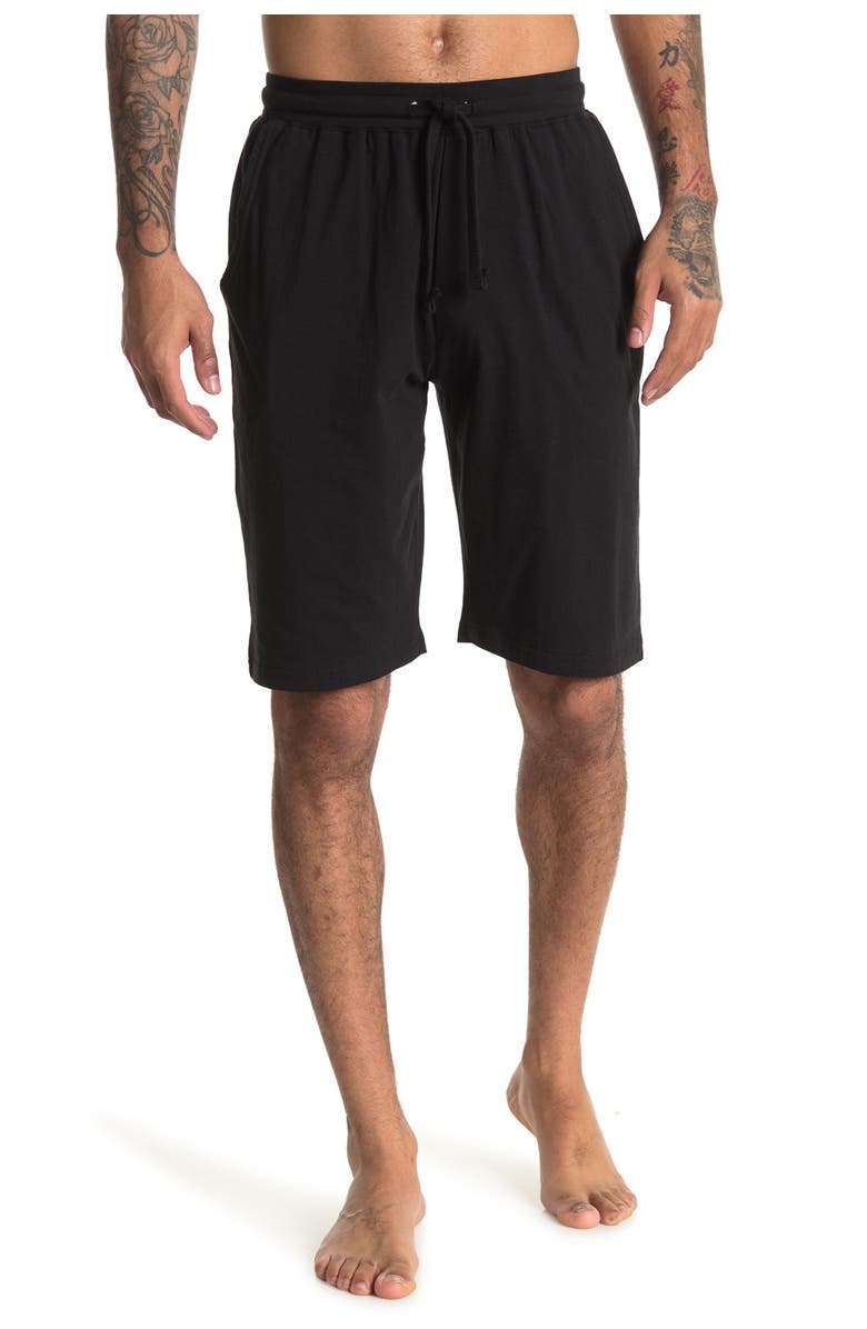 UNSIMPLY STITCHED Lightweight Knit Joggers, Main, color, Black