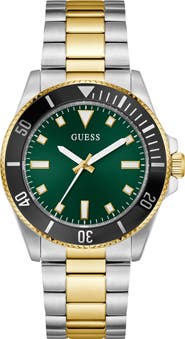 GUESS Cliff Bracelet Watch, 41mm