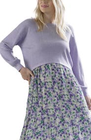 Angel Maternity Crop Maternity Sweater