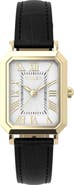 Timex® Vivienne Trend 21mm Leather Strap Watch