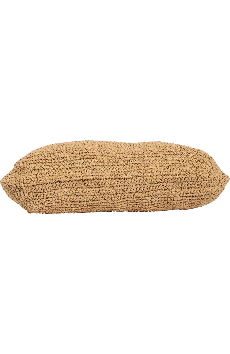 Collection XIIX Slouchy Straw Bag, Alternate, color, Dark Natural