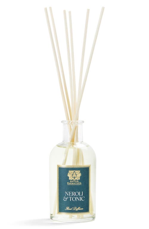 Antica Farmacista Neroli & Tonic Fragrance Reed Diffuser In Transparent