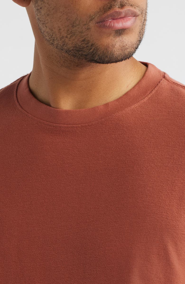 Wax London Dean Organic Cotton T-Shirt, Alternate, color, Rust