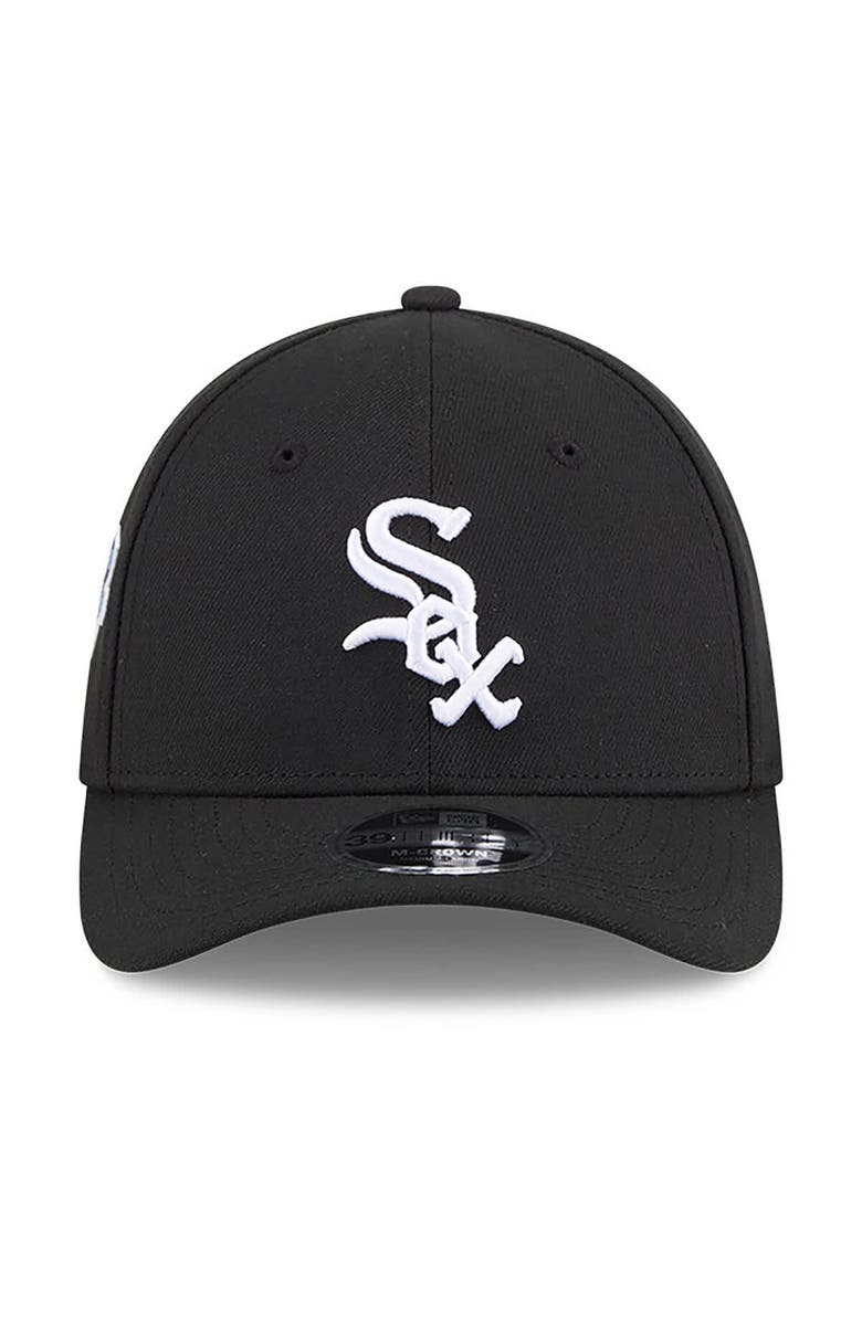 New Era Men's New Era Black Chicago White Sox 2026 Jackie Robinson Day 39THIRTY M-Crown Flex Hat, Alternate, color, Black