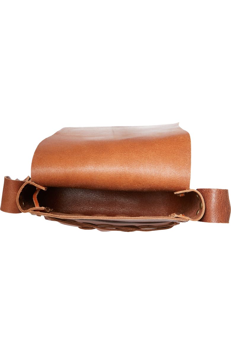 Anna Sui Lilou Leather Shoulder Bag, Alternate, color,