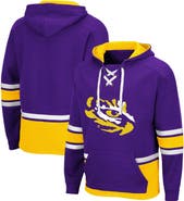 COLOSSEUM Men's Colosseum Purple LSU Tigers Lace Up 3.0 Pullover Hoodie