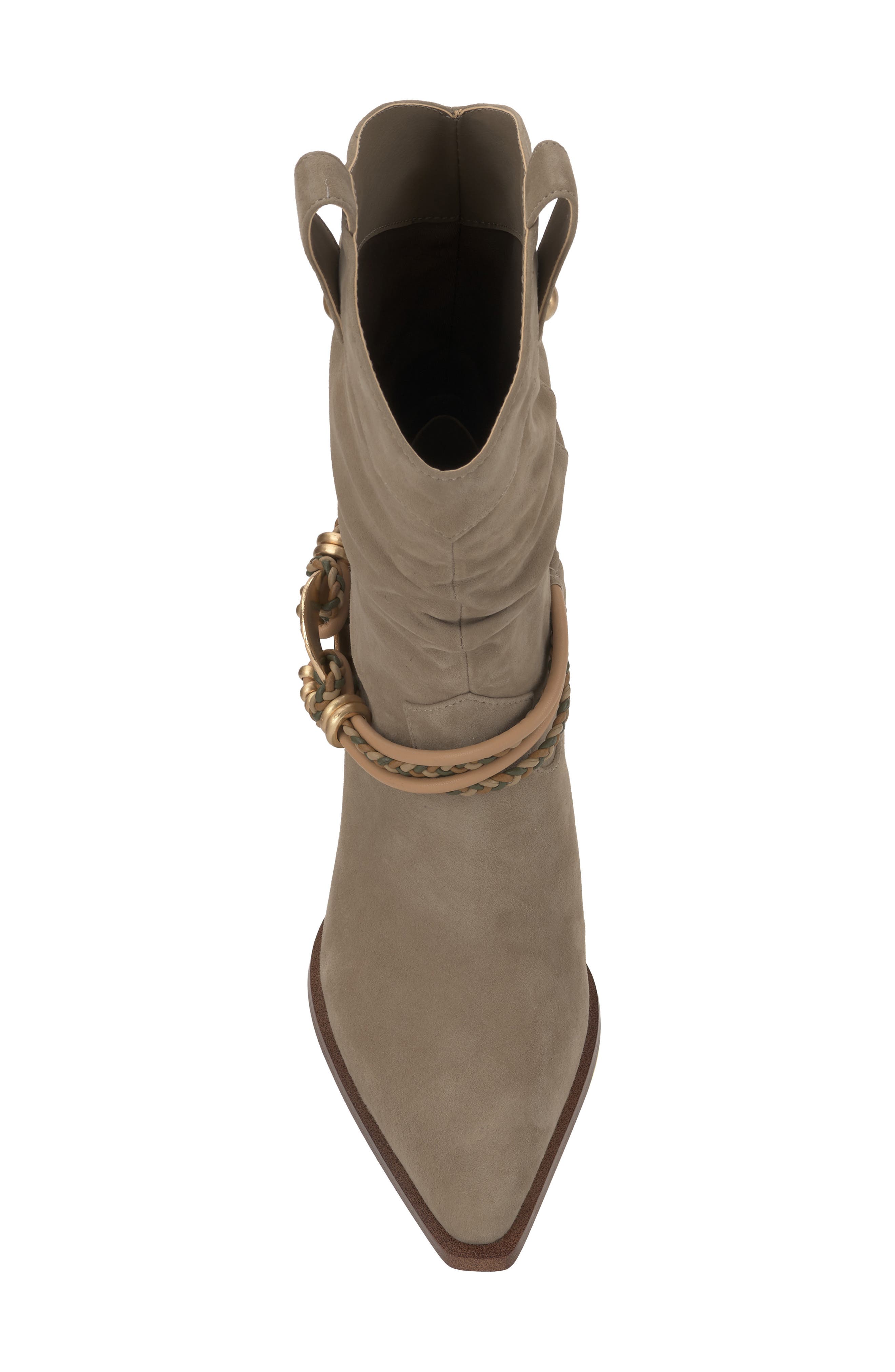 Hanie Western Boot, Alternate, color, LIGHT GREY