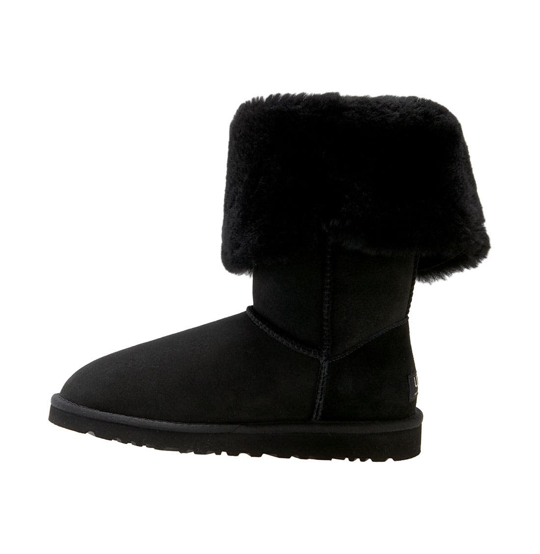 'Bailey Button Triplet' Boot, Alternate, color, BLACK