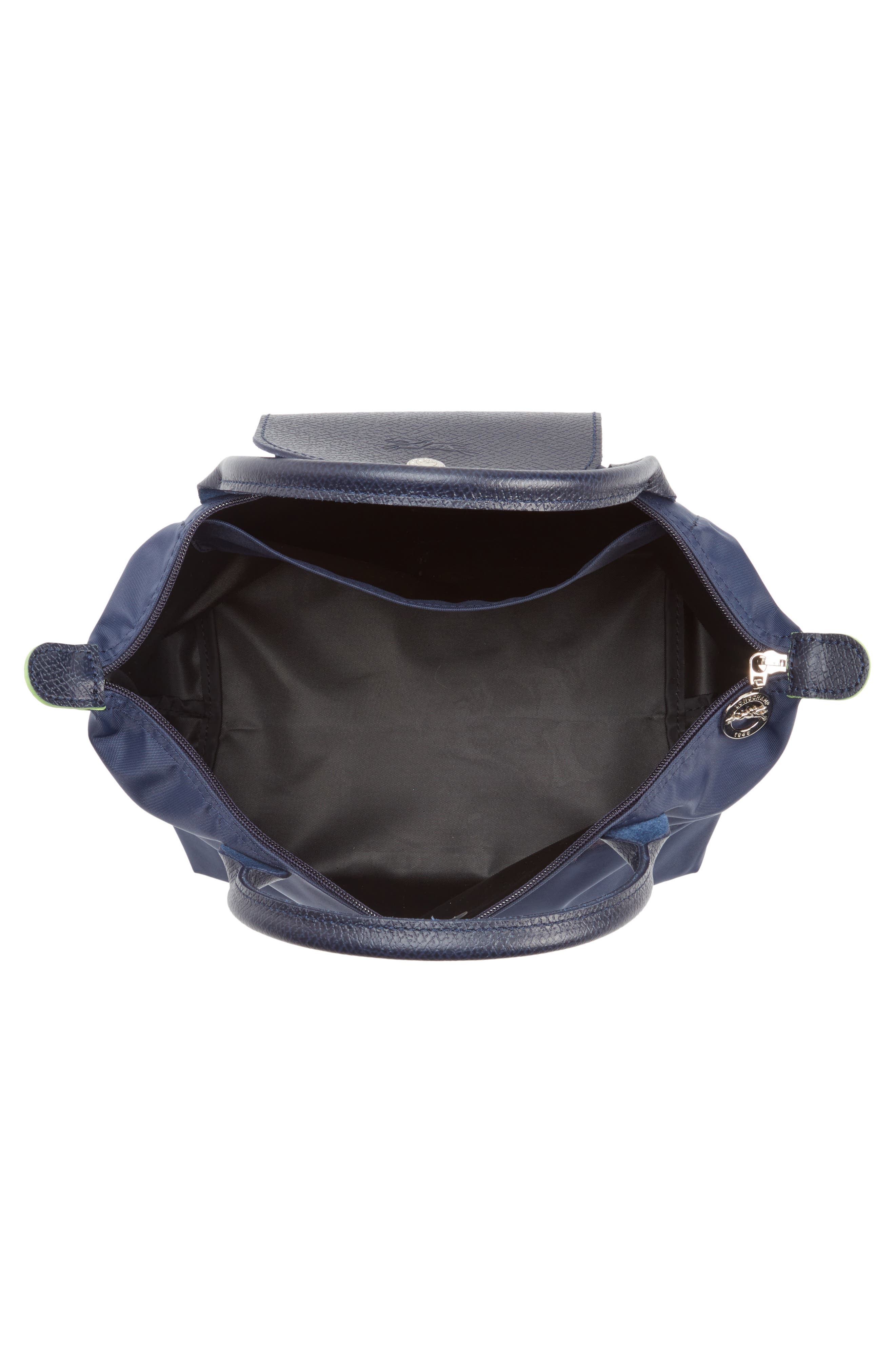 Le Pliage Green Recycled Canvas Top Handle Bag, Alternate, color, MARINE