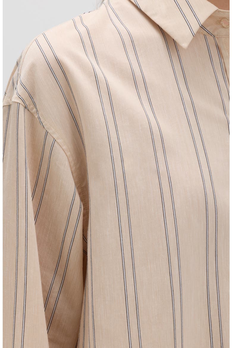 Stripe Shirt, Alternate, color, BEIGE