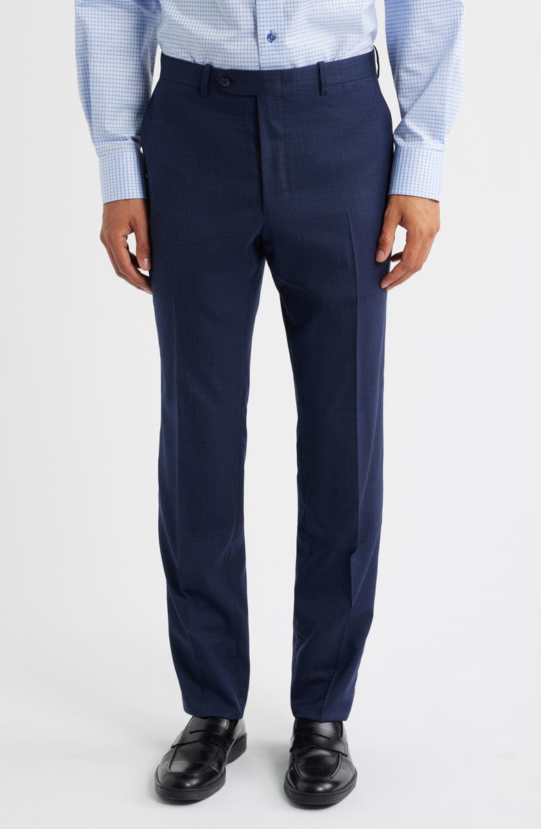 Peter Millar Flynn Classic Fit Solid Wool Suit, Alternate, color, Navy