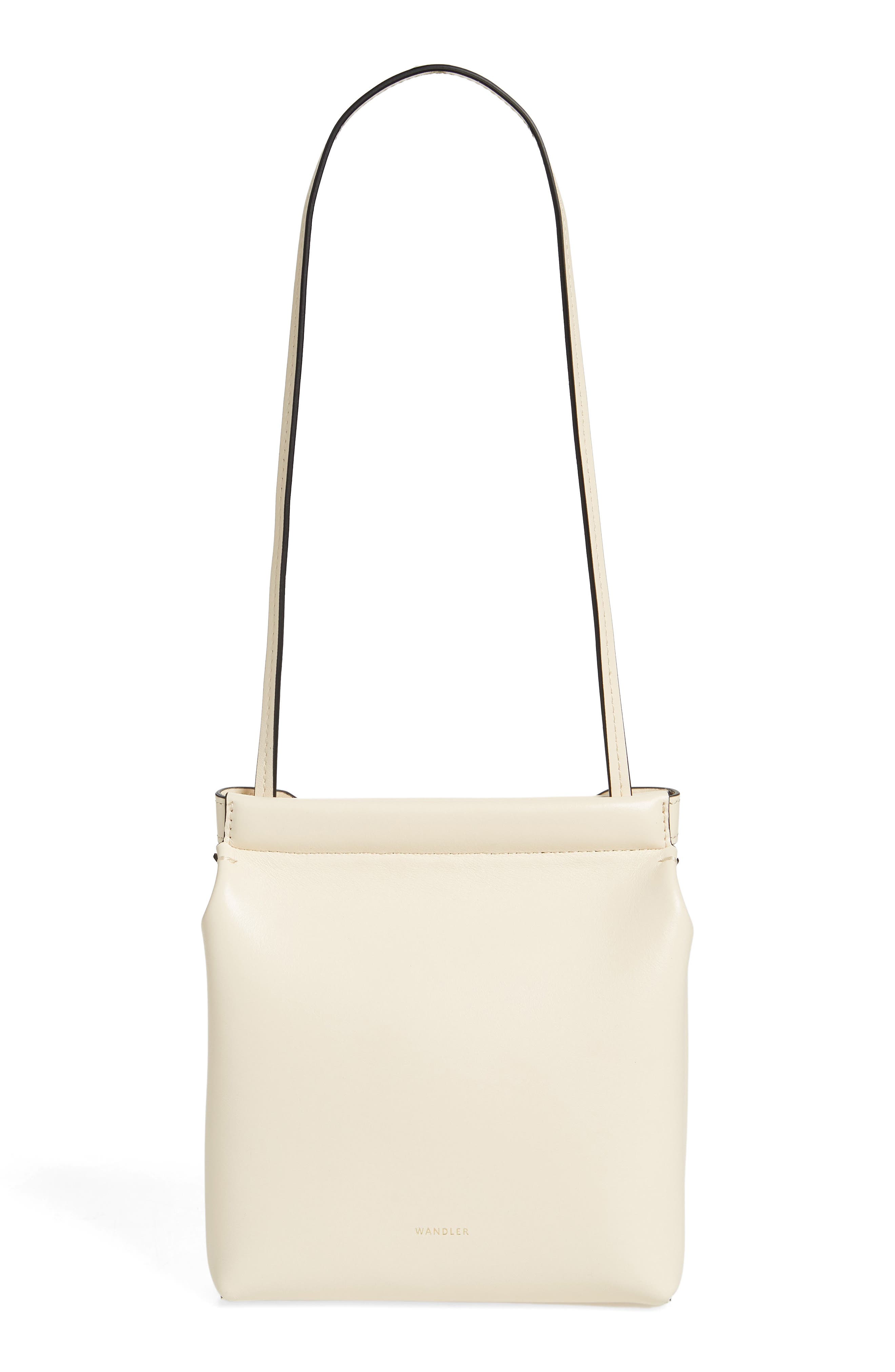 Wandler Mini Teresa Leather Shoulder Bag, Main, color, 