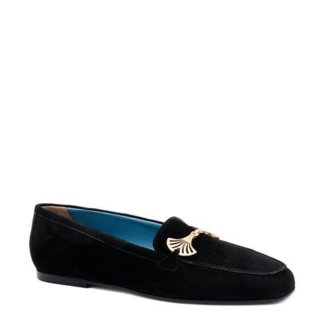 Bazar Flat Loafer Black Cashmere