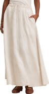 VELVET Cleowade Linen Maxi Skirt