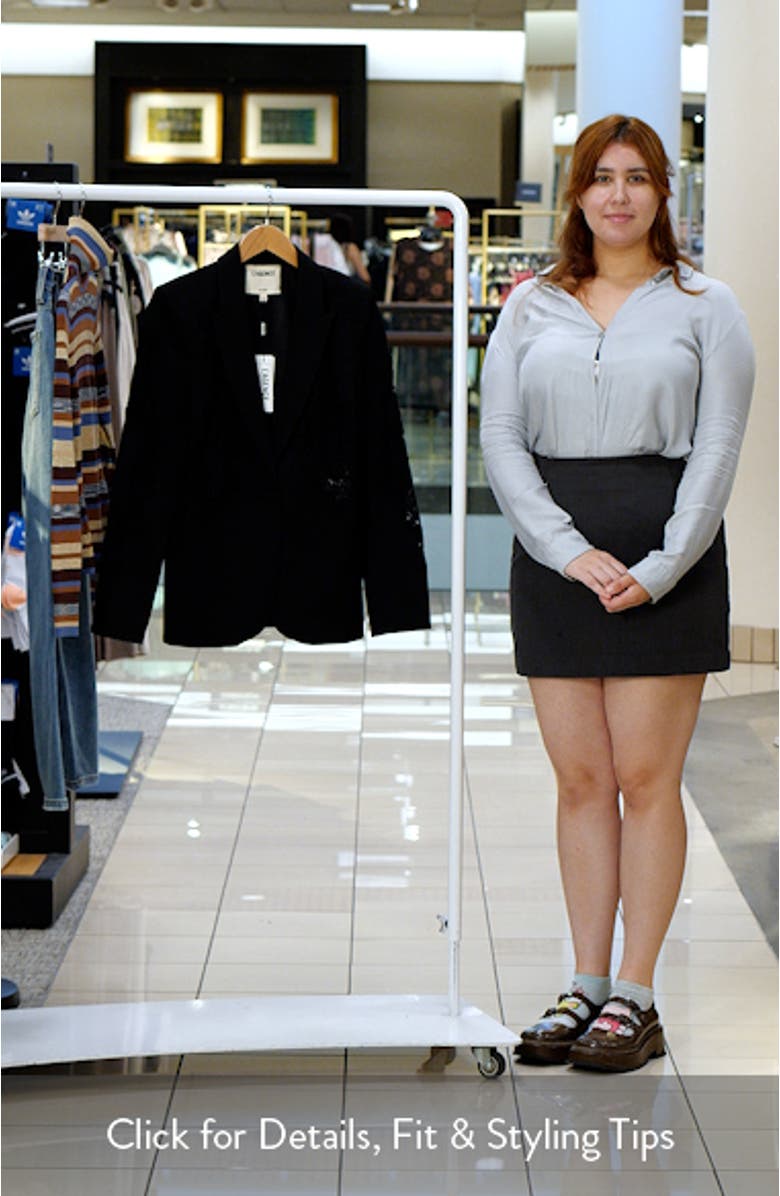 Clementine Lace Detail Jacket, sales video thumbnail