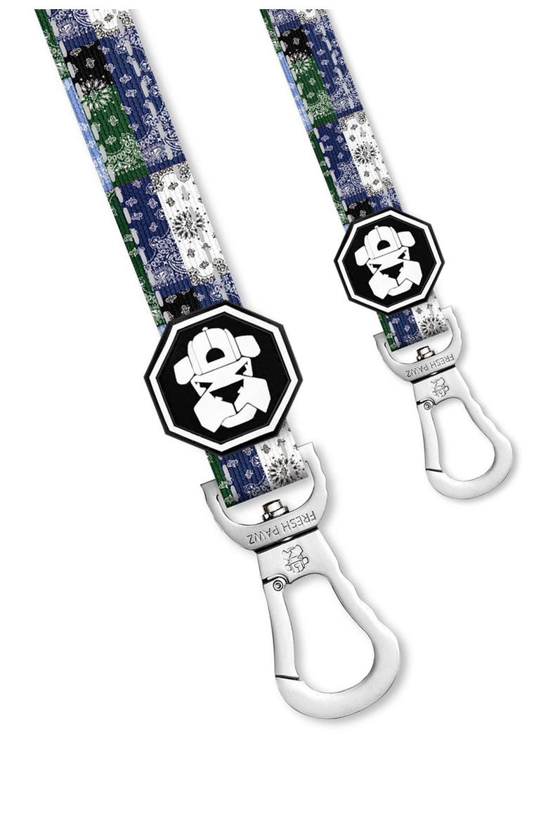 Fresh Pawz Paisley Mash Up Leash - Small, Alternate, color, 