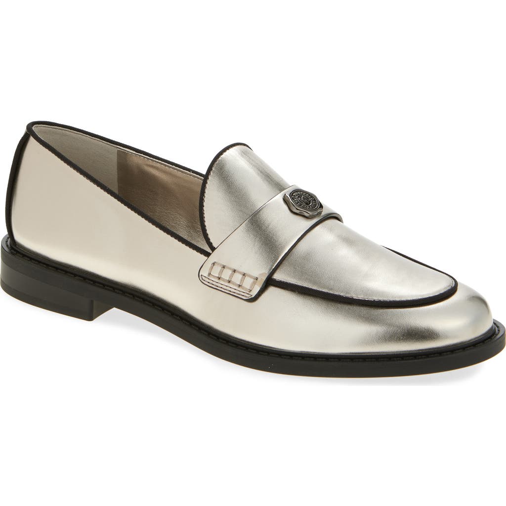 Karl Lagerfeld Paris Rylin Loafer In Pewter