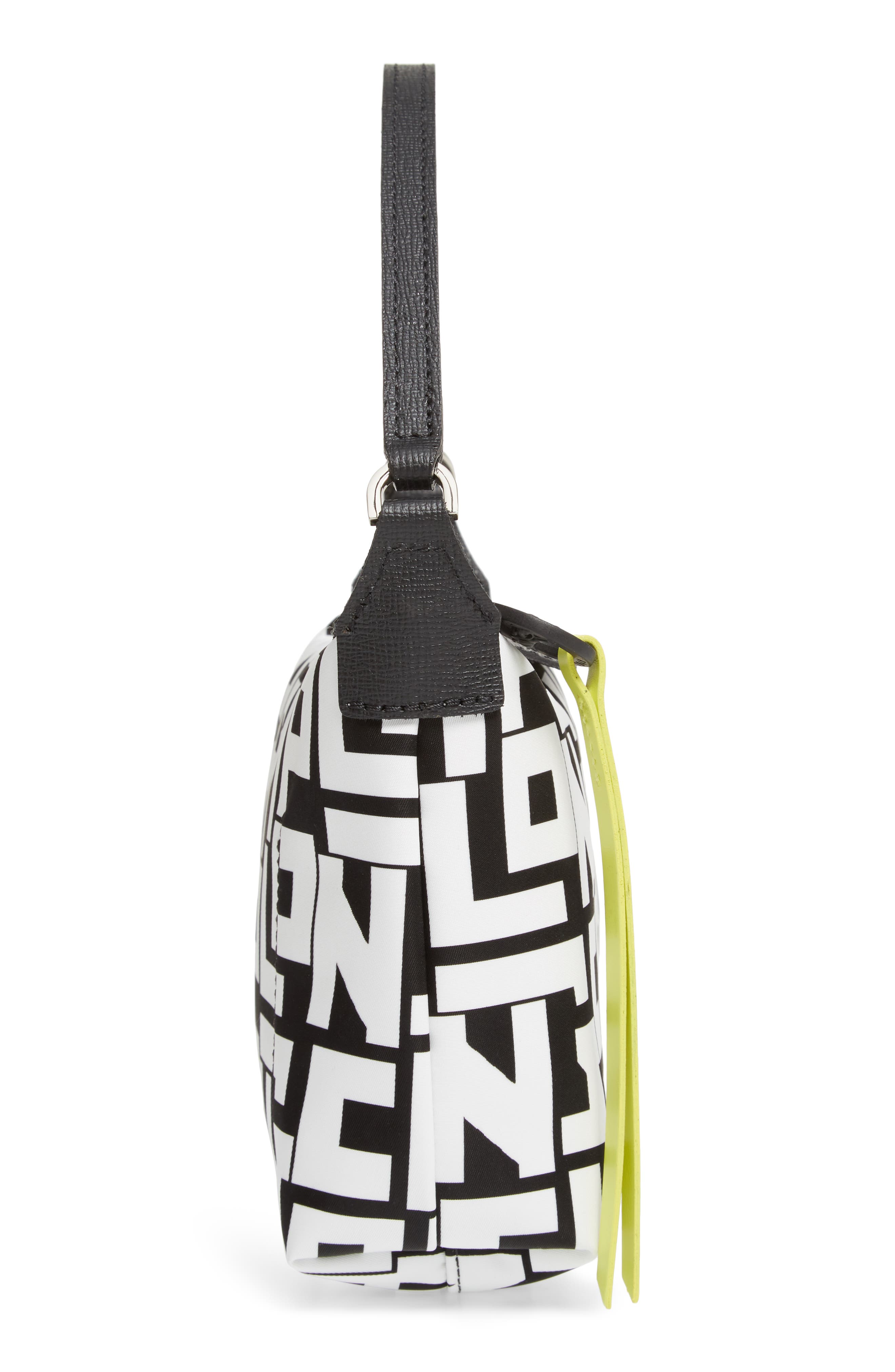 Longchamp Lonchamp Mini Le Pliage Logo Nylon Shoulder Bag, Alternate, color, 