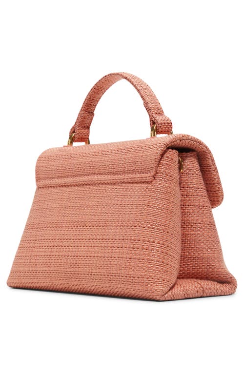 Ted Baker Poppy Rose Top Handle Satchel In Coral