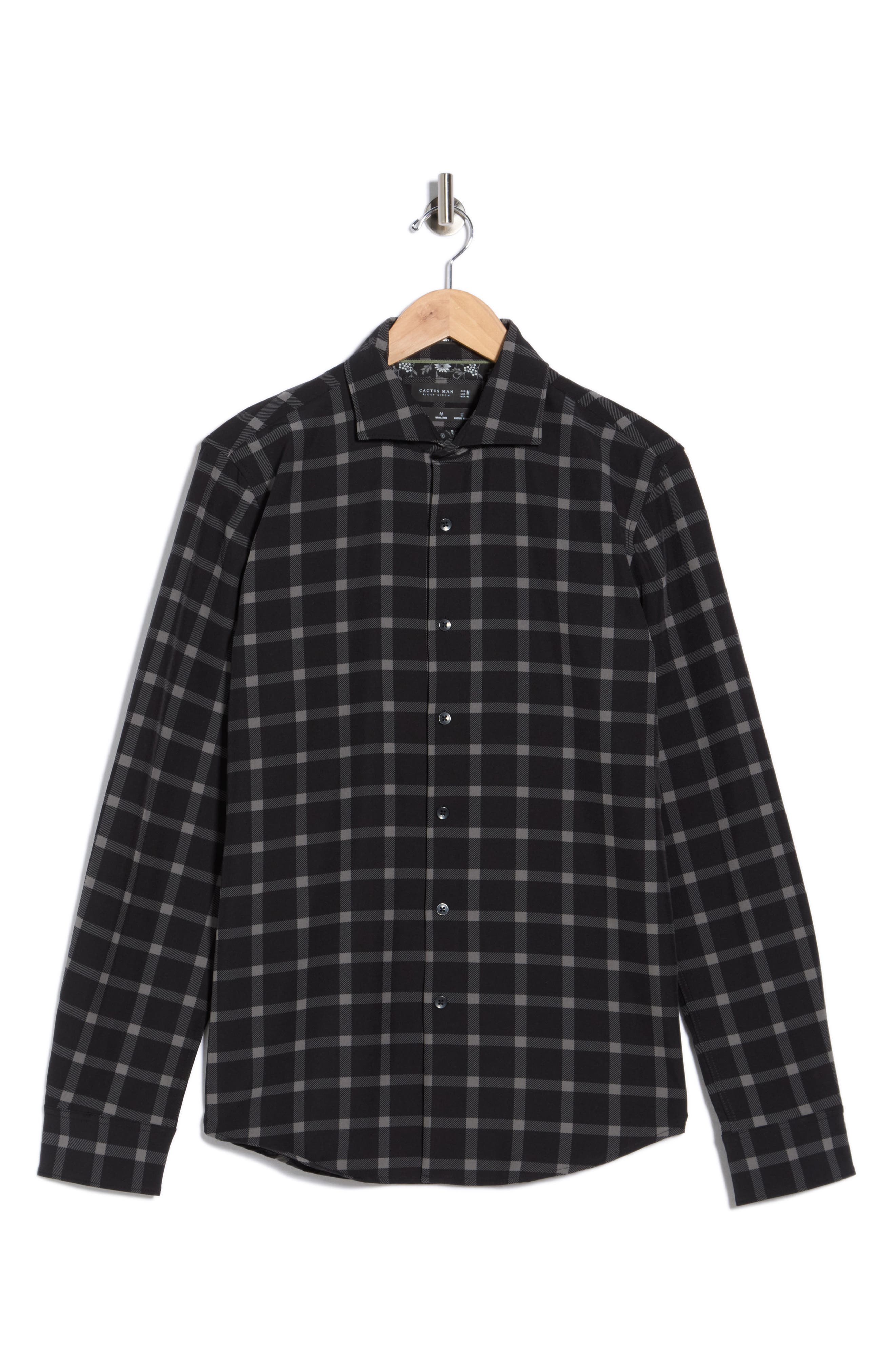 DENIM AND FLOWER Stretch Tech Dress Shirt