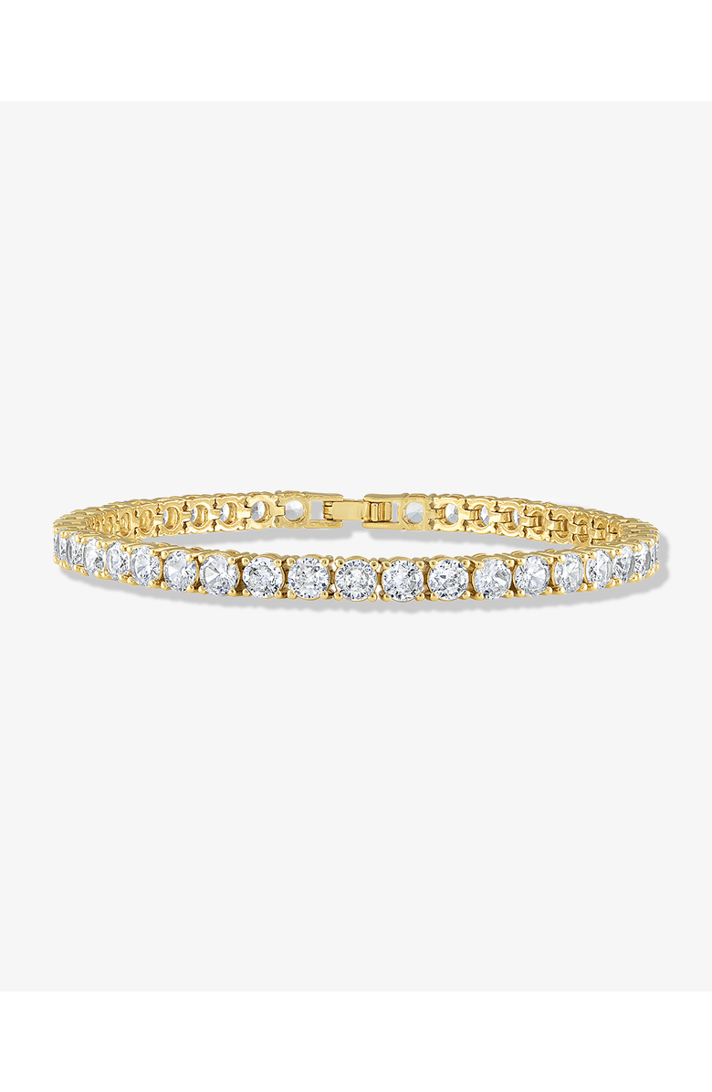 BEN ONI Round Cut Tennis Anklet, Main, color, 