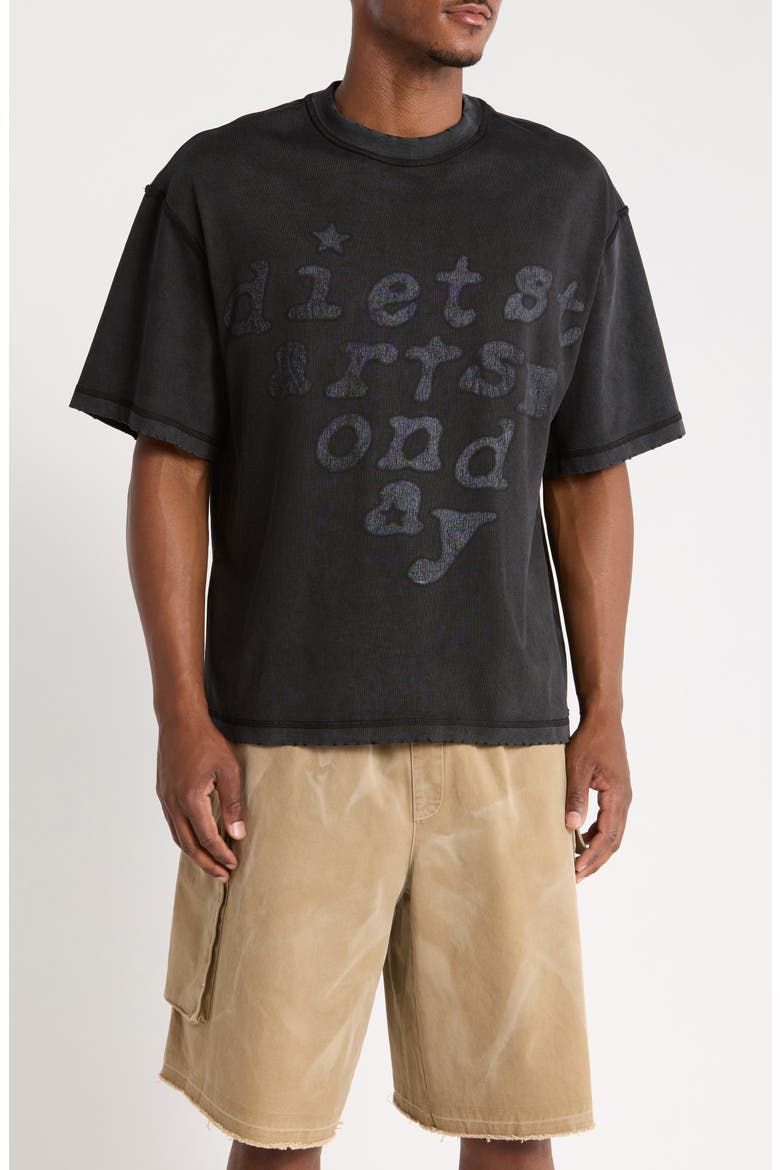 Eye Exam Graphic T-Shirt, Main, color, VINTAGE BLACK