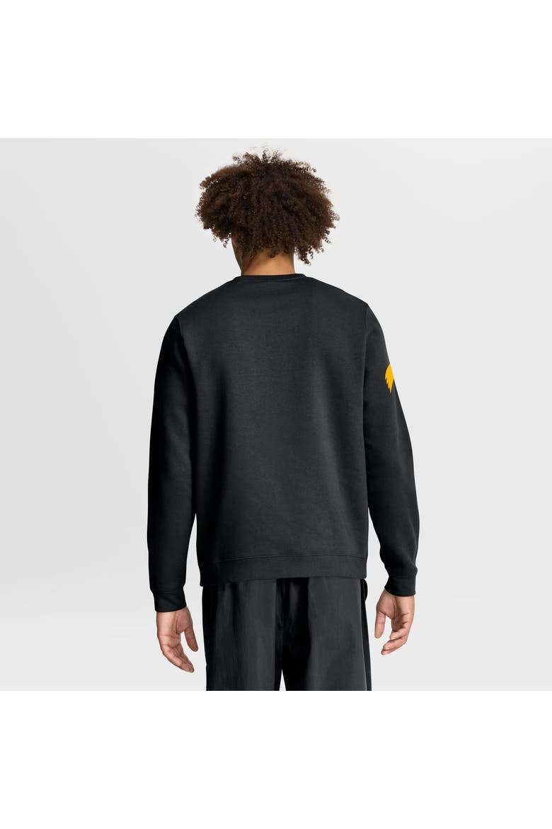 Men's Nike Black Iowa Hawkeyes 2026 Sideline Club Sweatshirt, Alternate, color, Black
