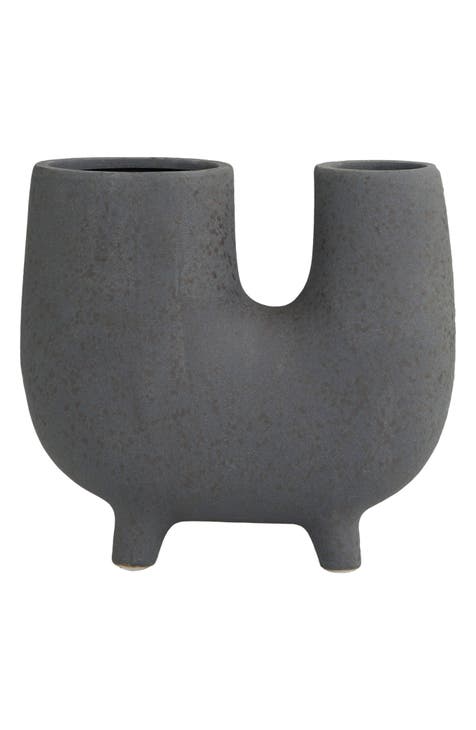 U-Shape Ceramic Vase