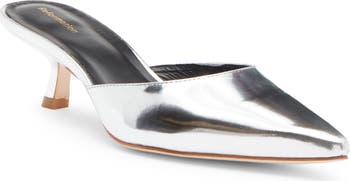 Reformation Wilda Kitten Heel Mule (Women) | Nordstromrack