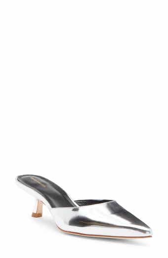 Reformation Wilda Kitten Heel Mule