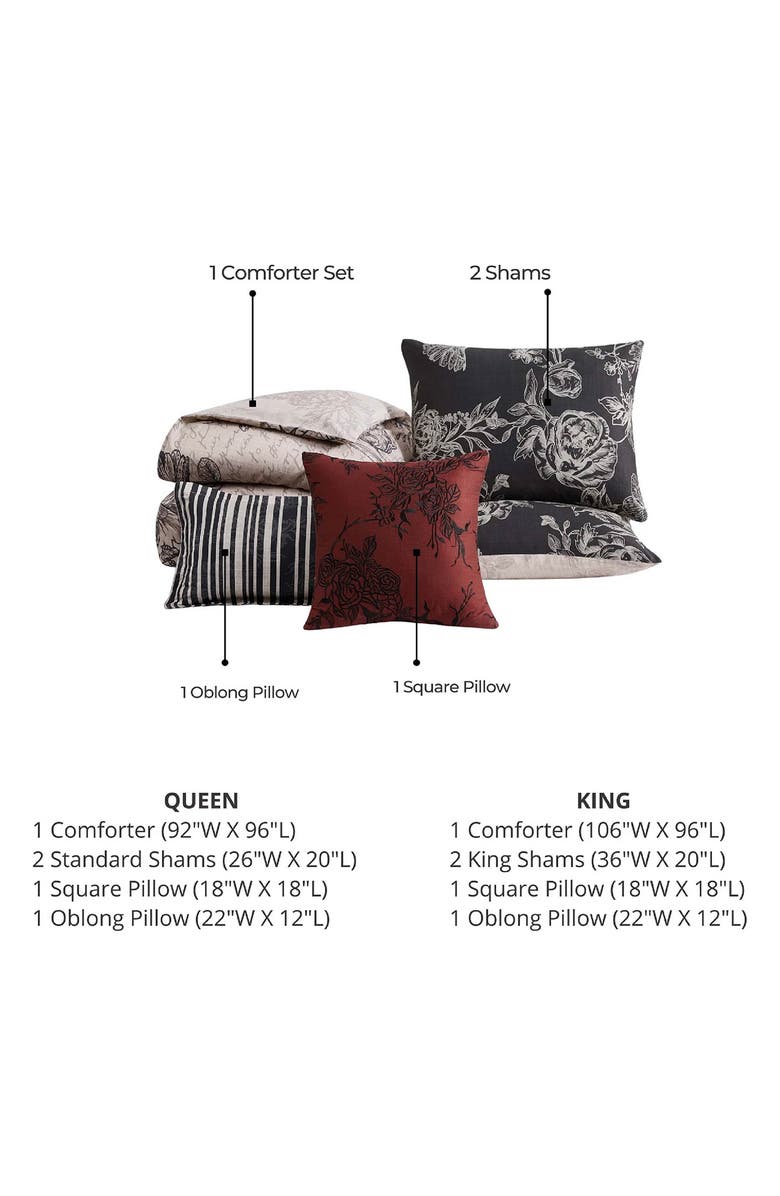 Bebejan French Cotton Sateen Comforter Set, Alternate, color, Brown