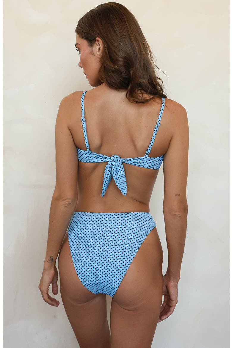 Hazel Underwire Bikini Top, Alternate, color, Blueberry Latte