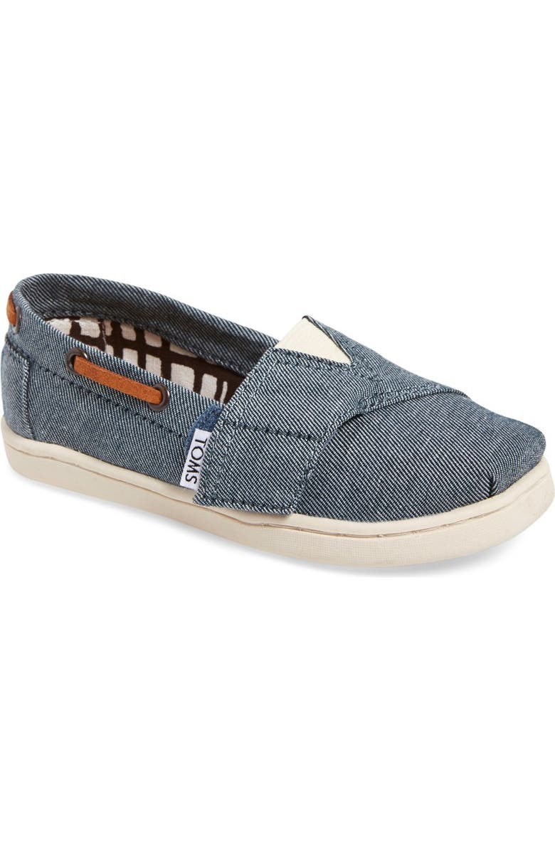 TOMS 'Bimini' Chambray Slip-On, Main, color,