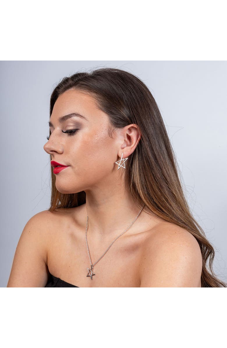 Lucy Quartermaine Sol Star Studs, Alternate, color,