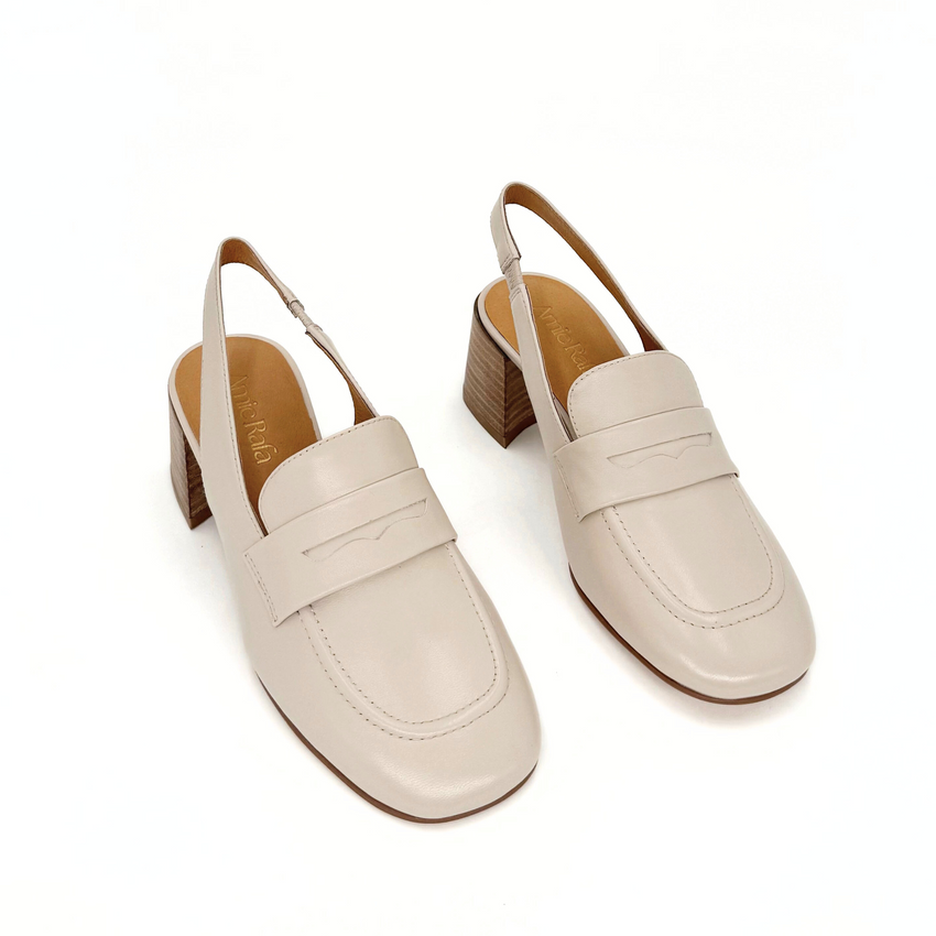 Glasgow Leather Mules, Alternate, color, Nude