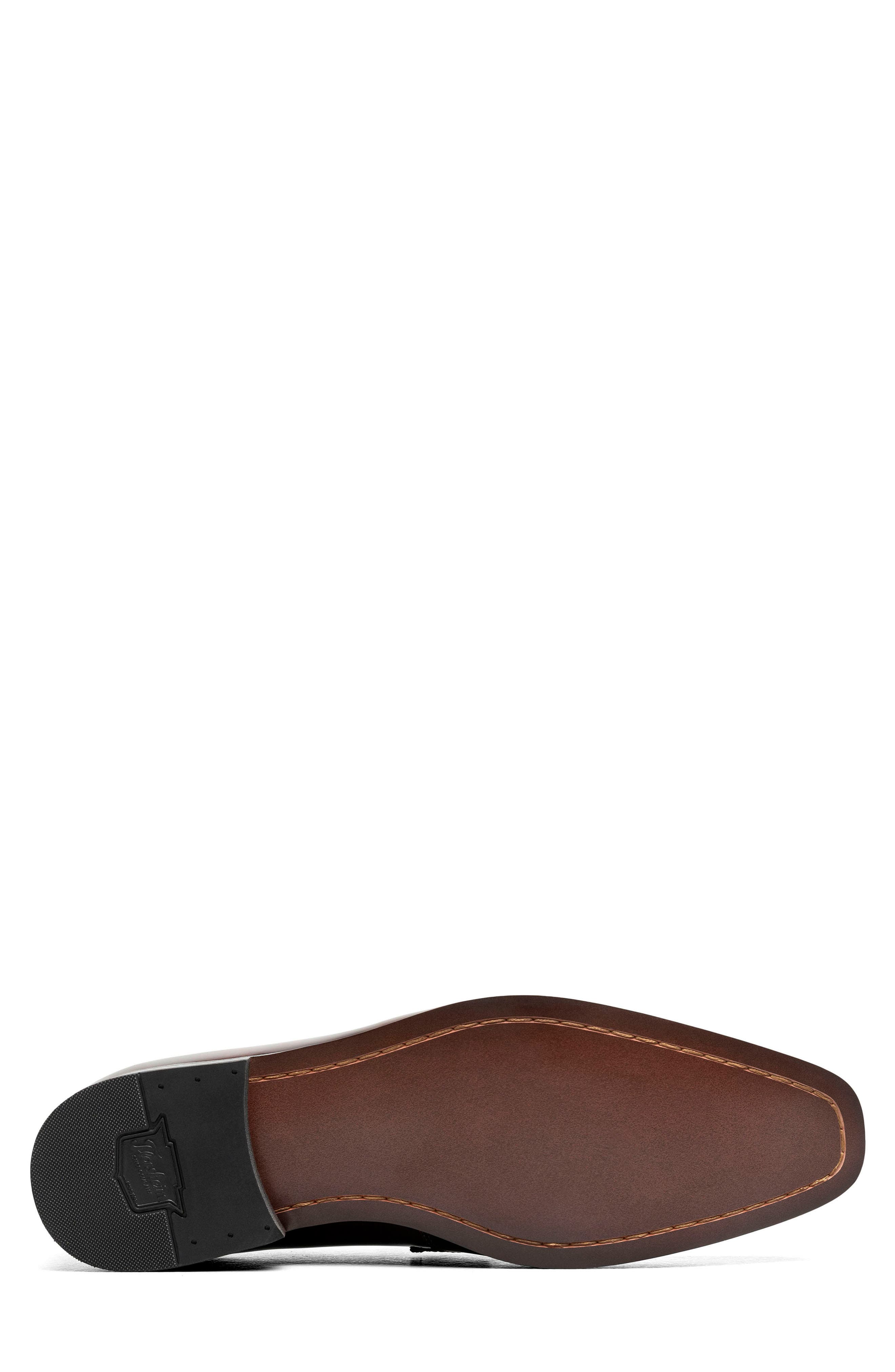 Tux Plain Toe Slip-On, Alternate, color, BURGUNDY