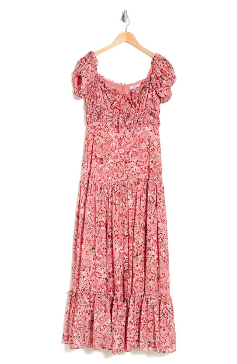 AREA STARS Gisele Tiered Maxi Dress, Alternate, color, 