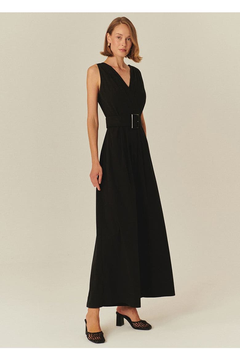 Alicia Jumpsuit, Alternate, color, BLACK
