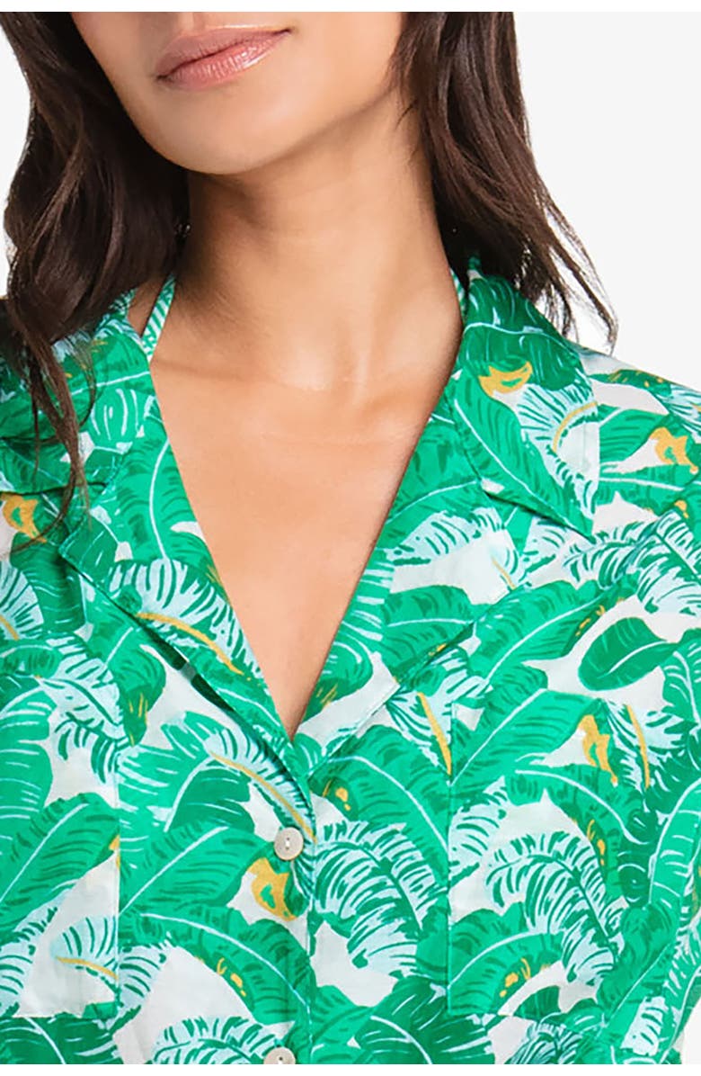 HELEN JON Alex Shirt, Alternate, color, Banana Leaf