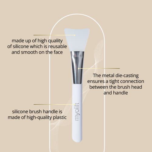 7e Wellness Silicone Brush Applicator For Skincare