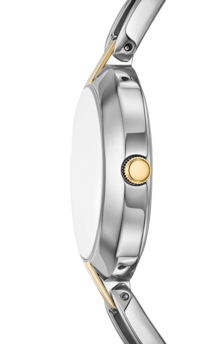 Fossil Kerrigan Two-Tone Bracelet Watch, 32mm, Alternate, color,