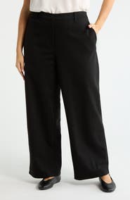 Eileen Fisher High Waist Wide Leg Pants