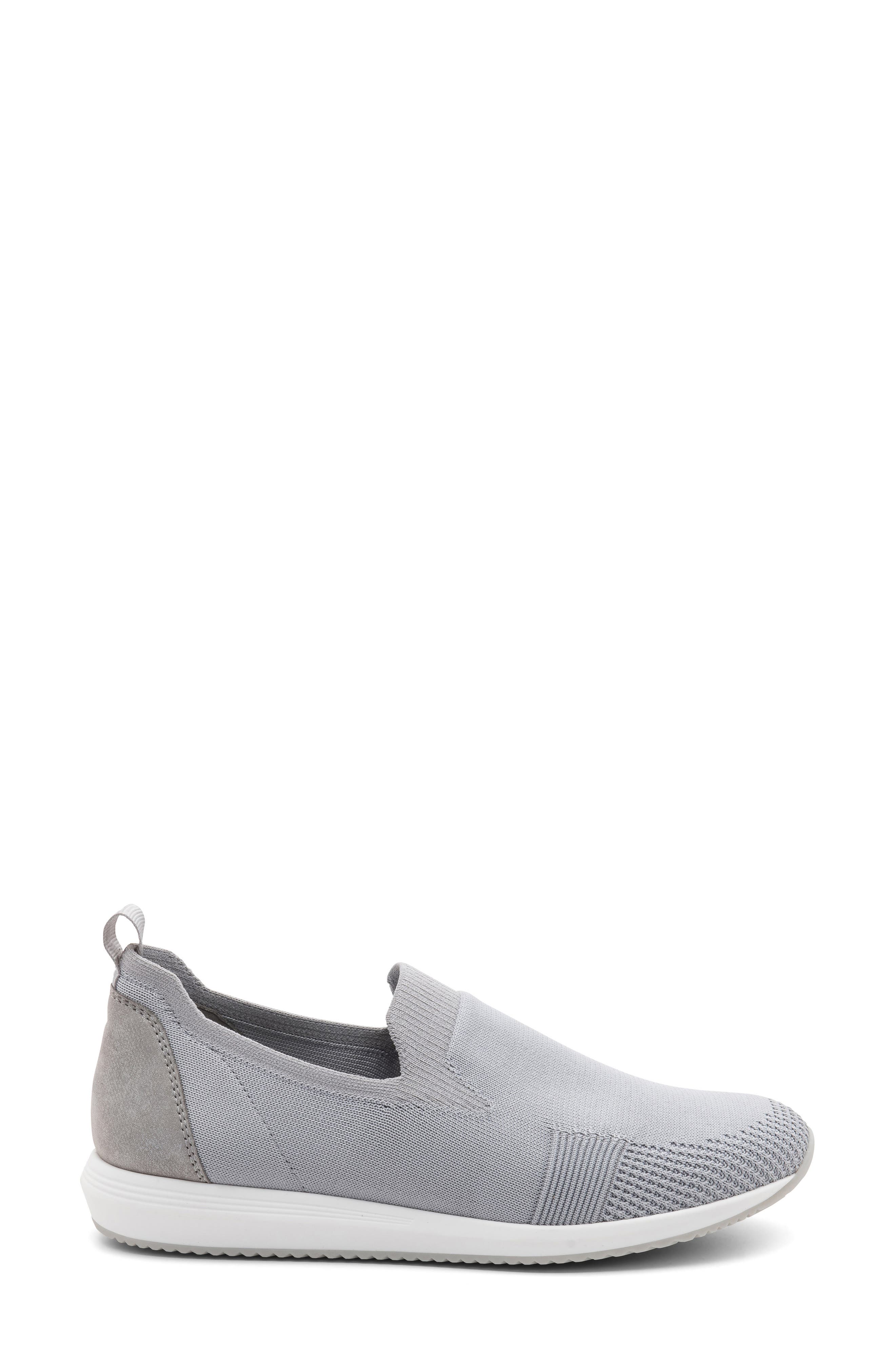 ara Leena II Slip-On Sneaker, Alternate, color, Pebble Woven Stretch
