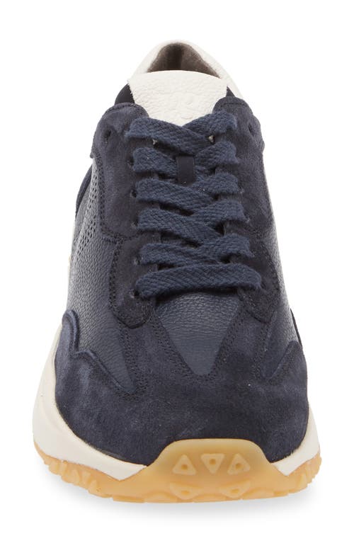 Paul Green Amber Sneaker In Space Soft Suede Leather