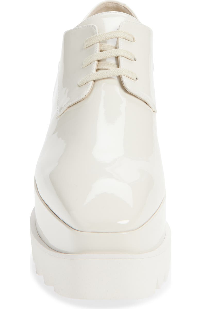 Stella McCartney Sneakelyse Platform Sneaker, Alternate, color, Ivory