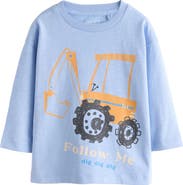 NEXT Kids' Follow Me Digger T-Shirt