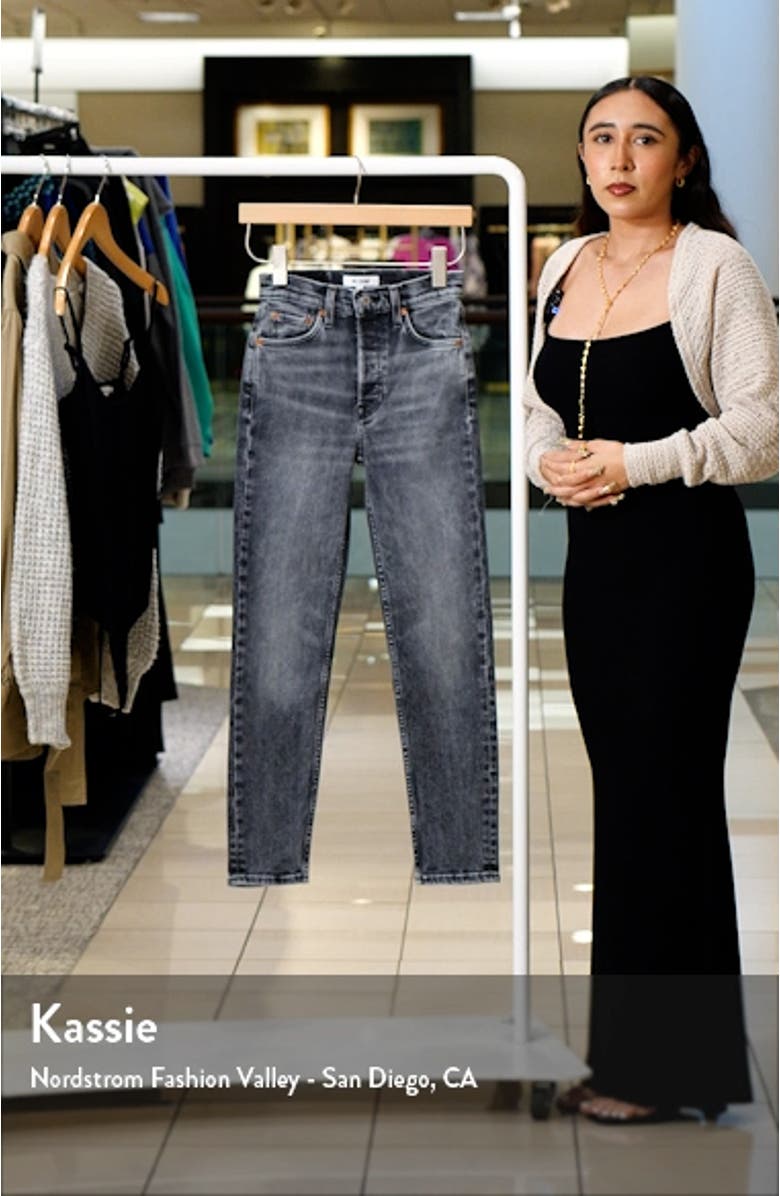 '90s High Waist Ankle Crop Jeans, sales video thumbnail