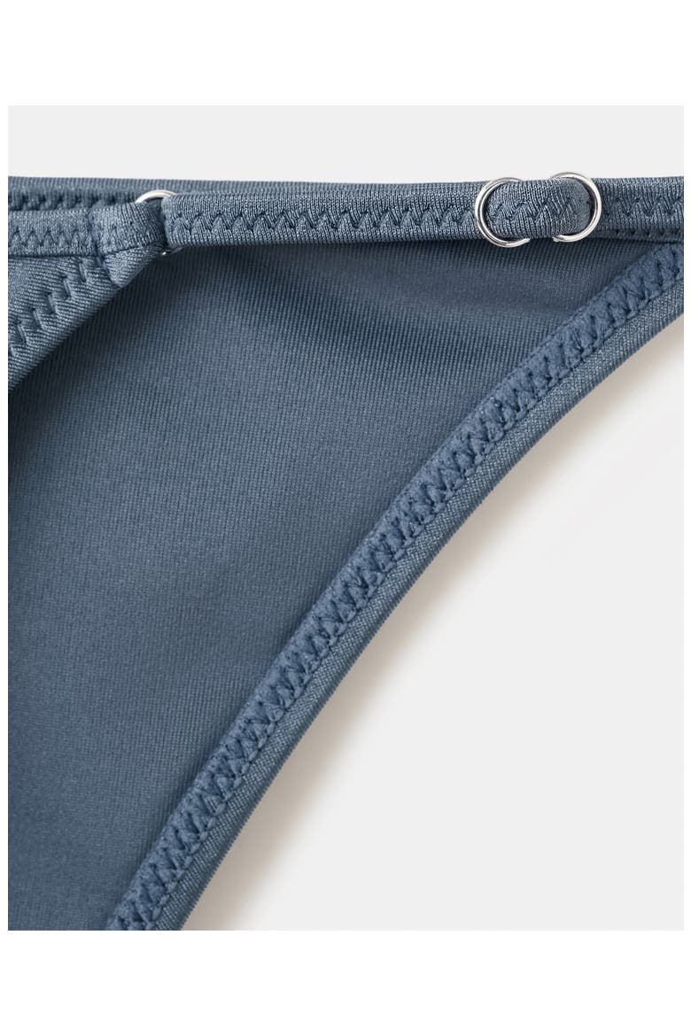 Shiny Finish Bikini Bottoms, Alternate, color, BLUE